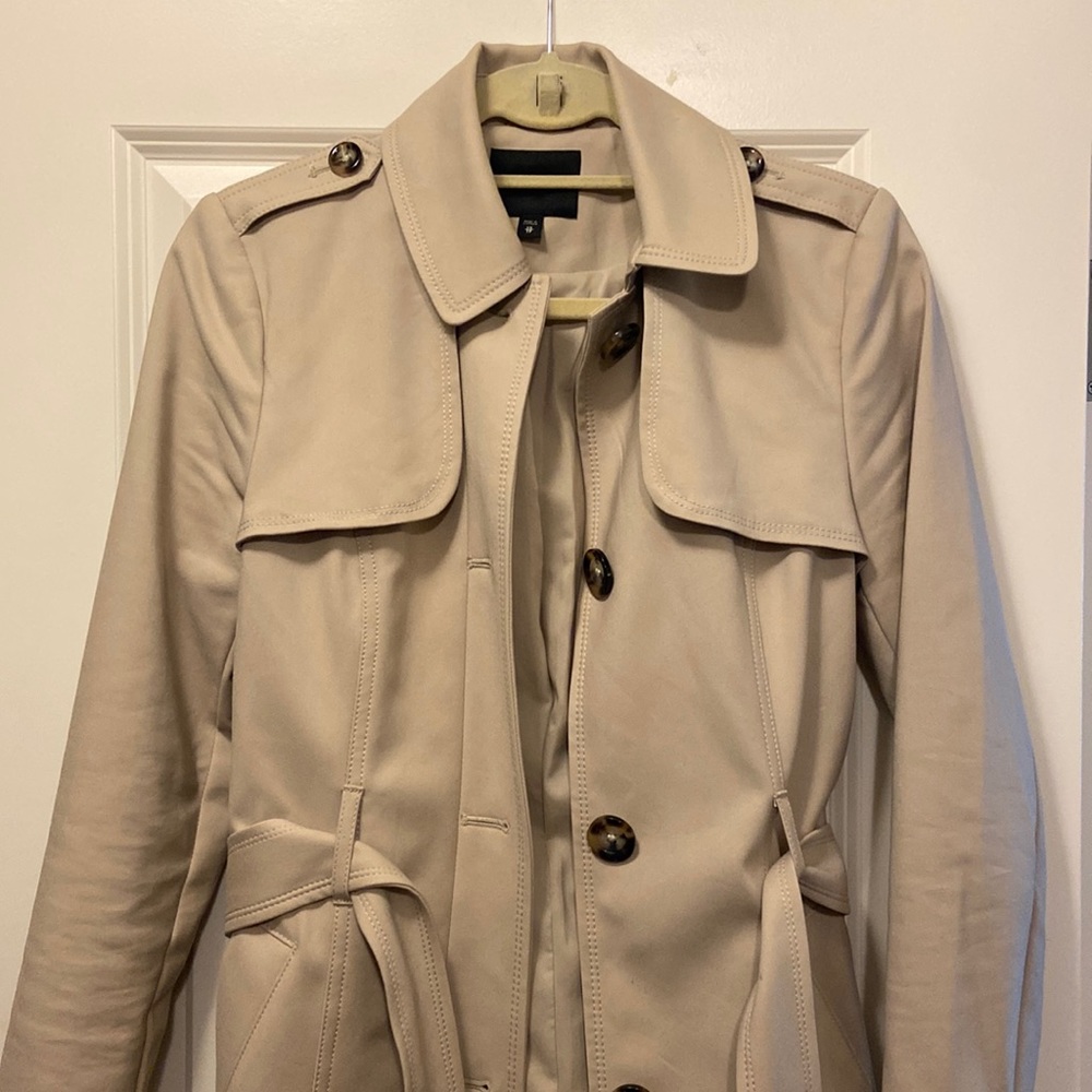 Express Belted Trench Coat Size XS